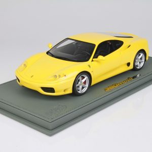 BBR Ferrari 360 Modena – manual gear transmission|Modena yellow – 1/18